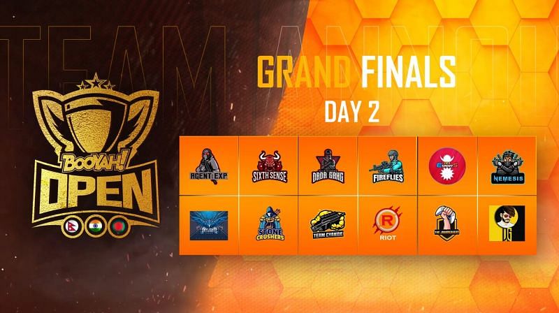 Free Fire Booyan open Finals Teams